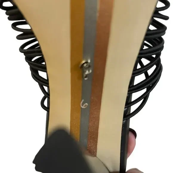 Sam Edelman Black Laurette Block Heel Mules - Picture 8 of 10